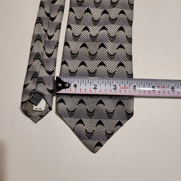 New Fratelli -  Tie - 100% Silk Hand Made in Italy- Formal Wear - Picture 4 of 8